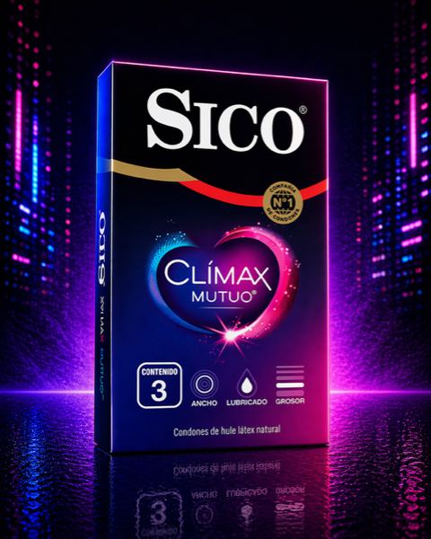 Condones SICO Clímax Mutuo